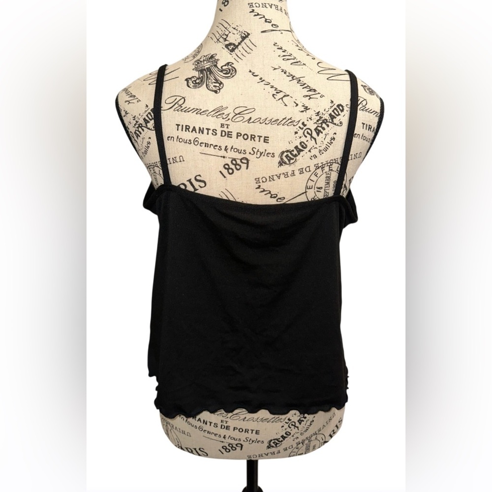Black and Pink Heart Graphic Women's Top - Picture 2 of 4
